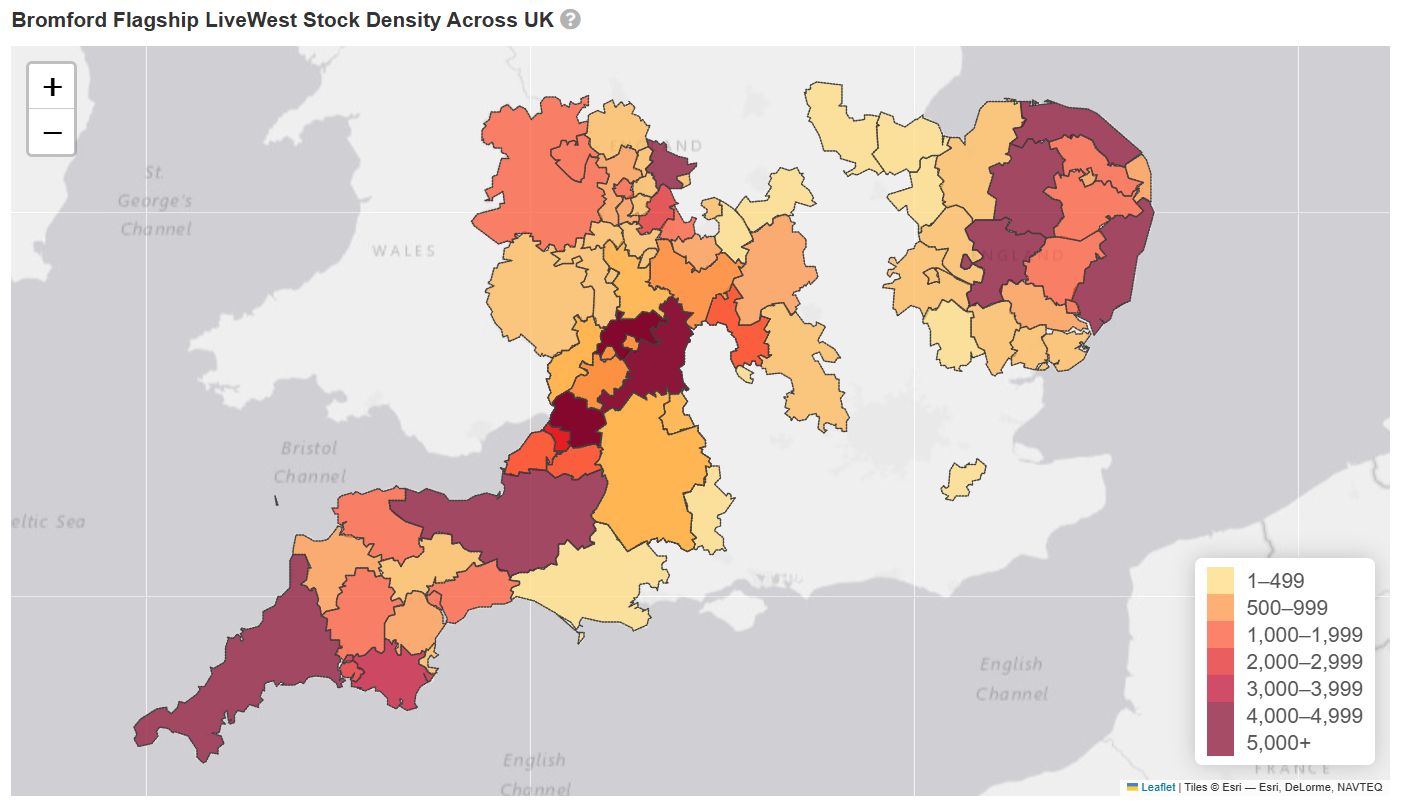 Using social housing stock data for better product targeting